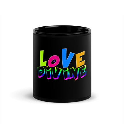 EG3BEATS LOVE DIVINE Black Glossy Mug