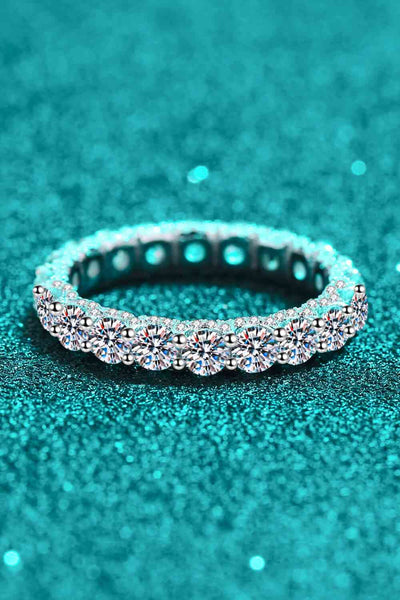 BEAUTIFUL I AM Charmed Moissanite Jewelry Ring