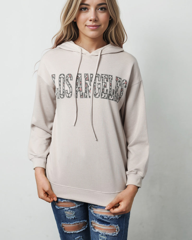 BEAUTIFUL I AM LOS ANGELES Graphic Hoodie