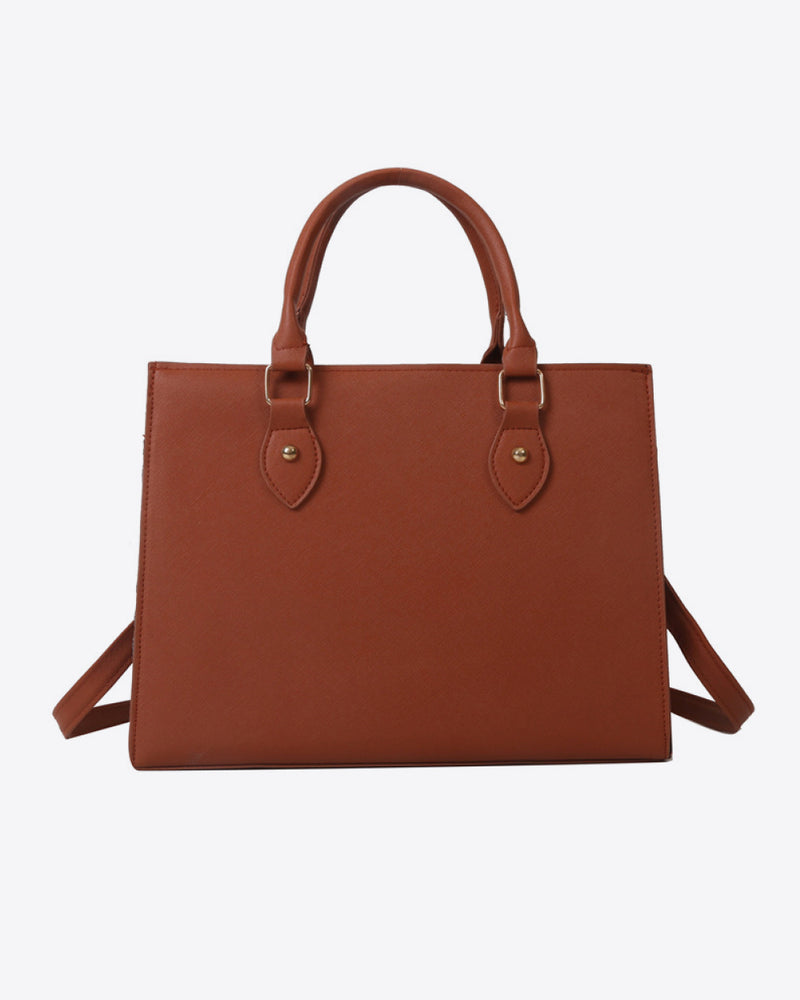 BEAUTIFUL I AM PU Leather Hand Bag