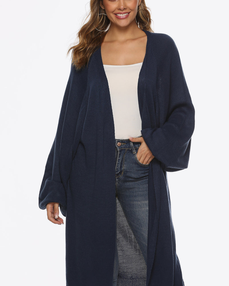 BEAUTIFUL I AM Long Sleeve Open Front Cardigan