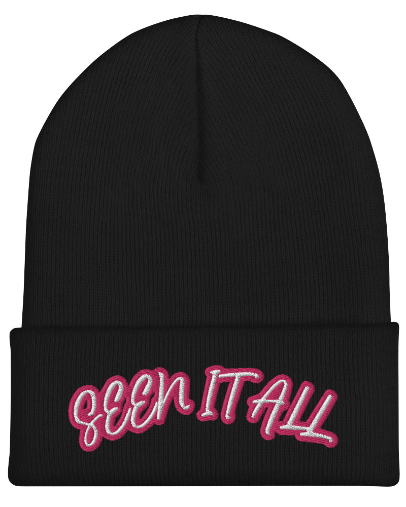 EG3BEATS SEEN IT ALL Cuffed Beanie Hat