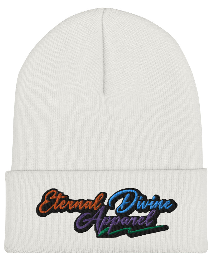 ETERNAL DIVINE APPAREL BLACK Cuffed Beanie Hat