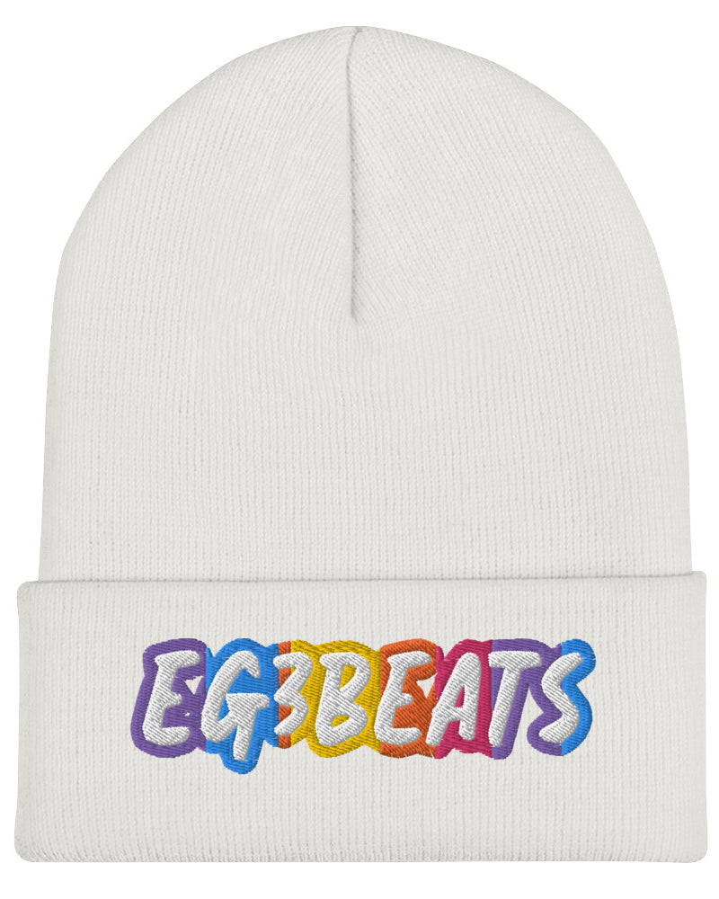 EG3BEATS MULTICOLOR Cuffed Beanie Hat