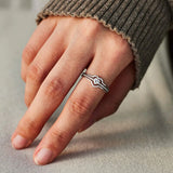 BEAUTIFUL I AM Heart Shape 925 Sterling Silver Jewelry Ring