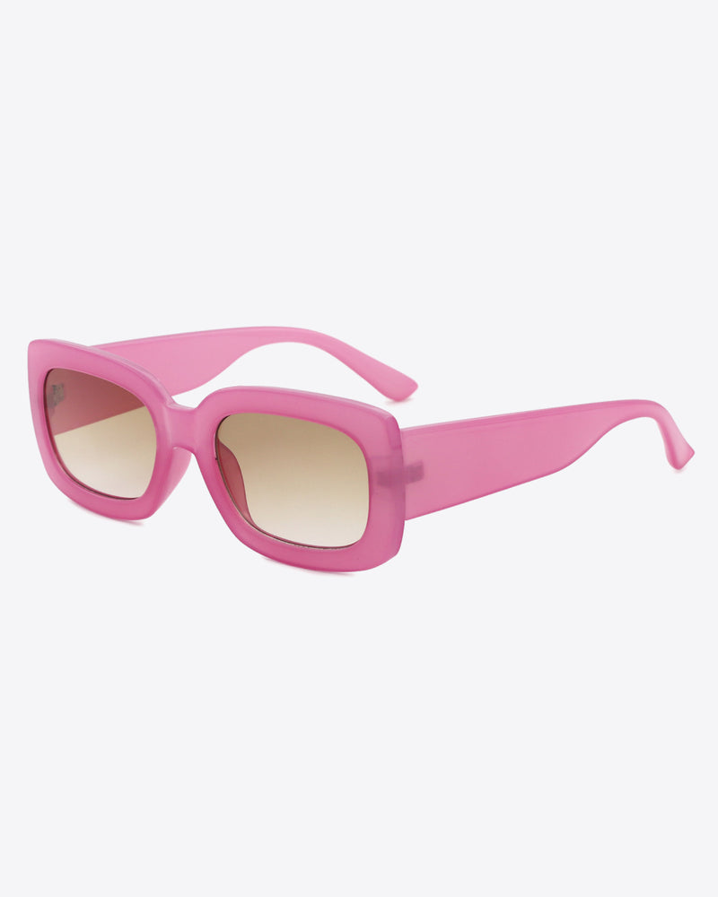 BEAUTIFUL I AM Polycarbonate Frame Rectangle Sunglasses
