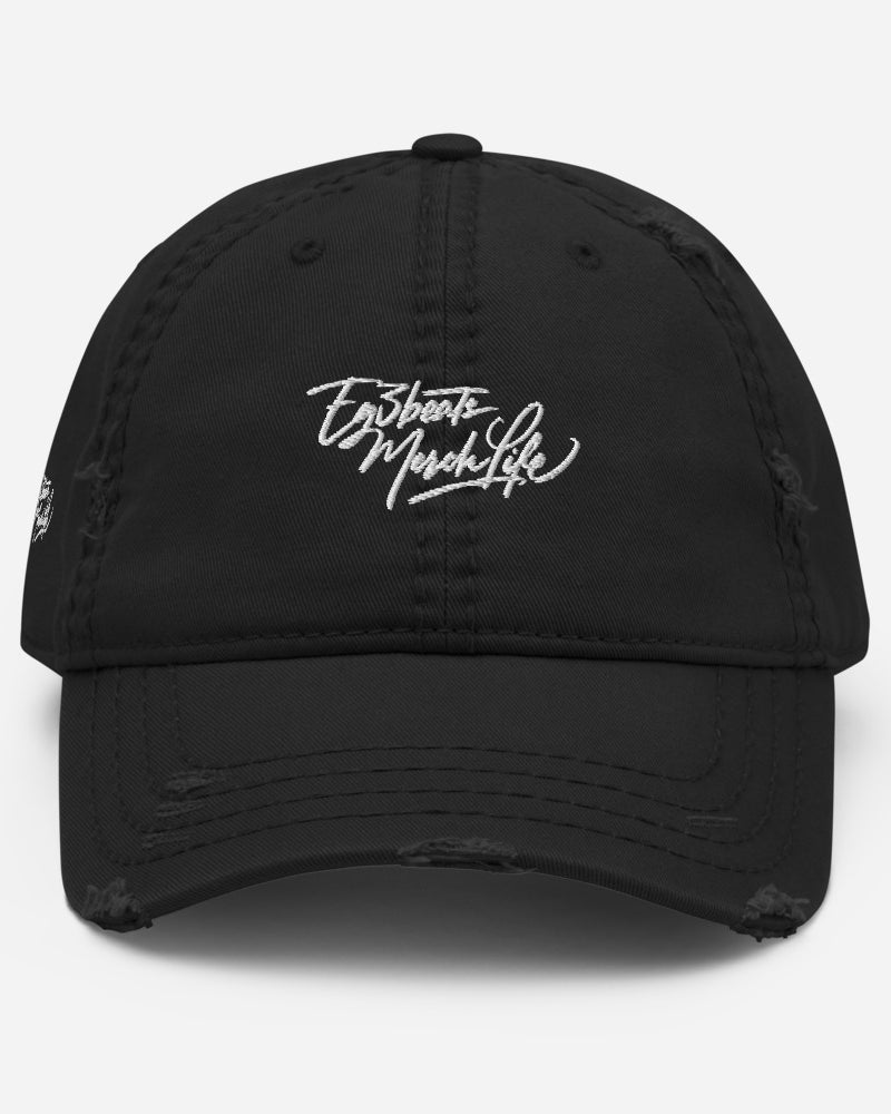 EG3BEATS MERCH LIFE Distressed Dad Hat