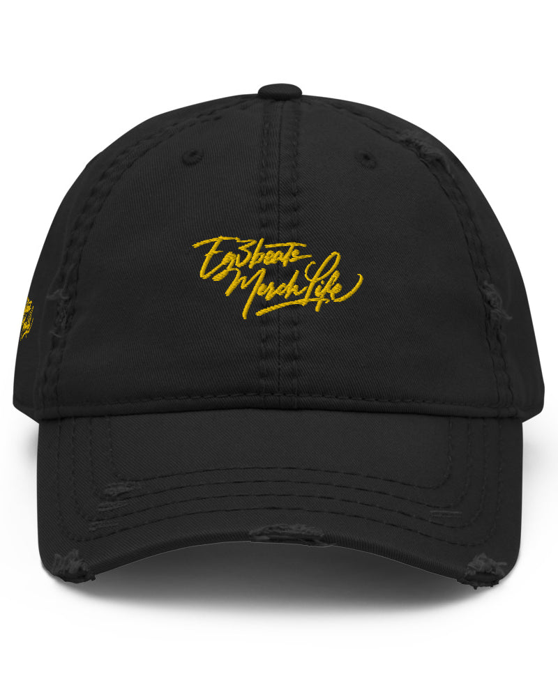 EG3BEATS MERCH LIFE Distressed Dad Hat