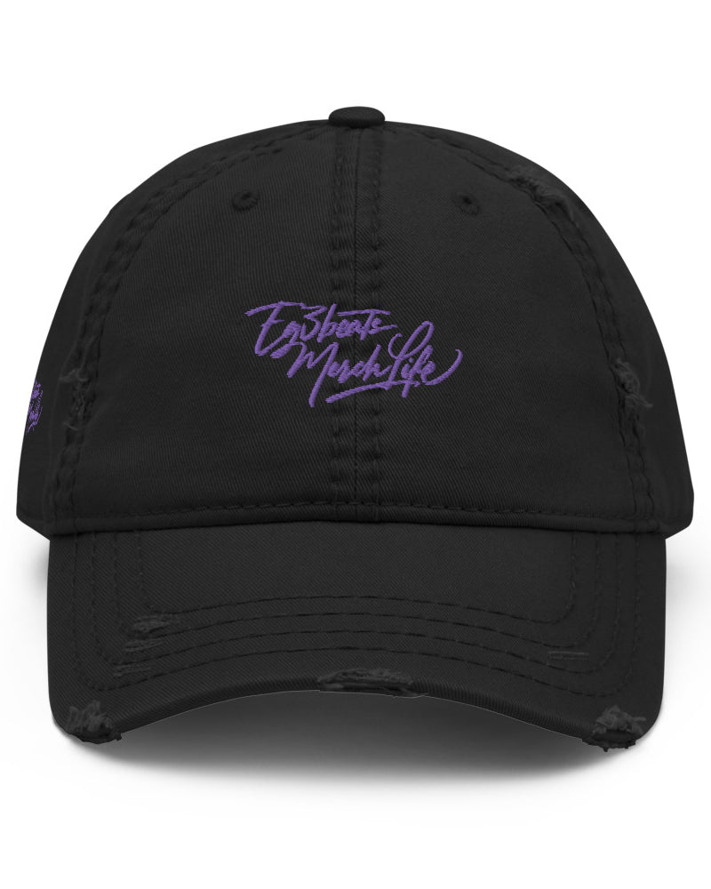 EG3BEATS MERCH LIFE Distressed Dad Hat