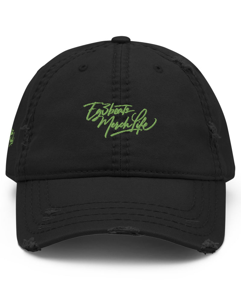 EG3BEATS MERCH LIFE Distressed Dad Hat