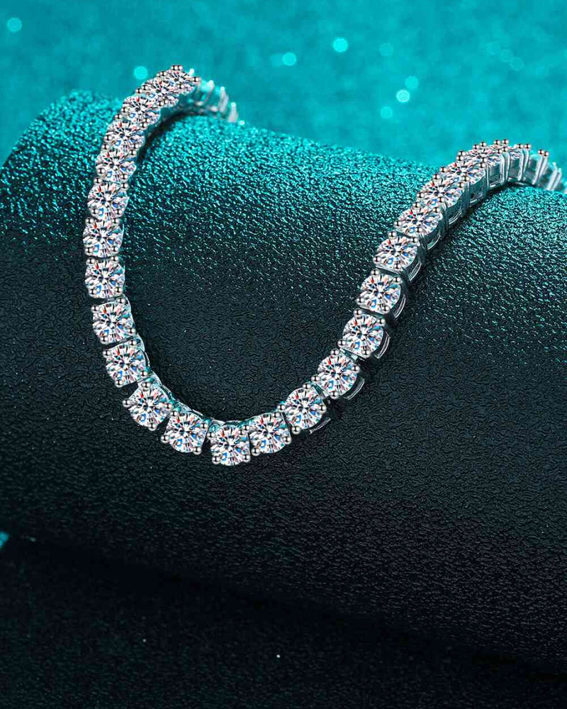 BEAUTIFUL I AM 31.8 Carat Moissanite Jewelry Rhodium-Plated Necklace