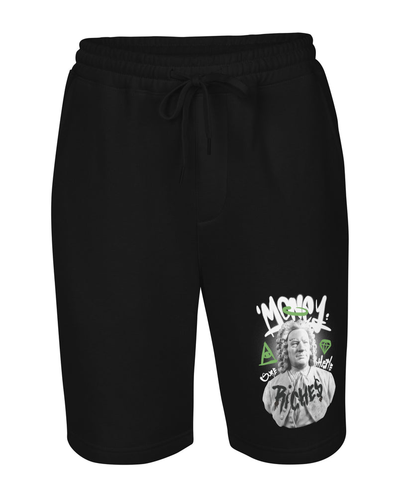 EG3BEATS MONEY RICHES Men's Fleece Shorts