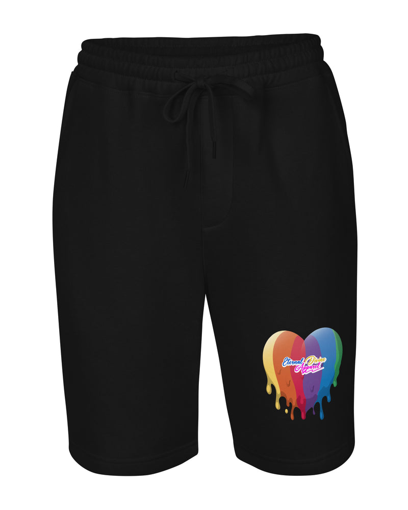 ETERNAL DIVINE APPAREL HEART Men's Fleece Shorts