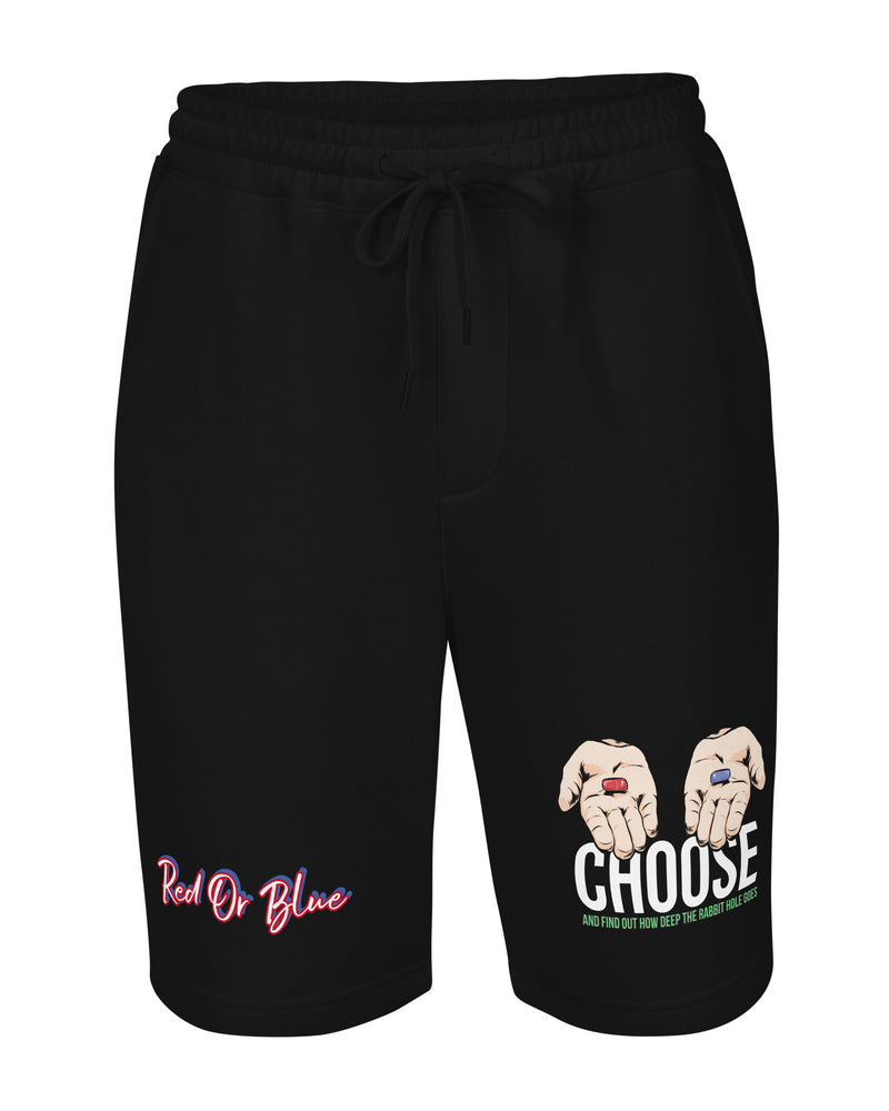 ETERNAL DIVINE APPAREL CHOOSE Men's Fleece Shorts