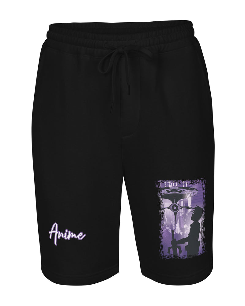 EG3BEATS ANIME SCI-FI Men's Fleece Shorts