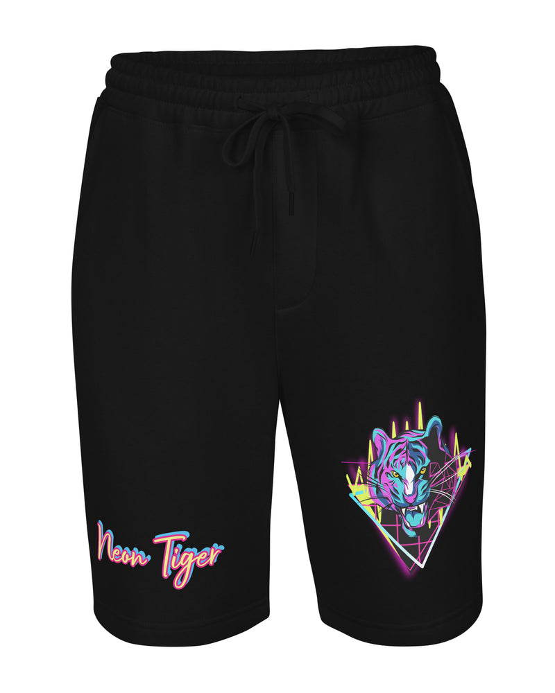 EG3BEATS NEON TIGER Men's Fleece Shorts