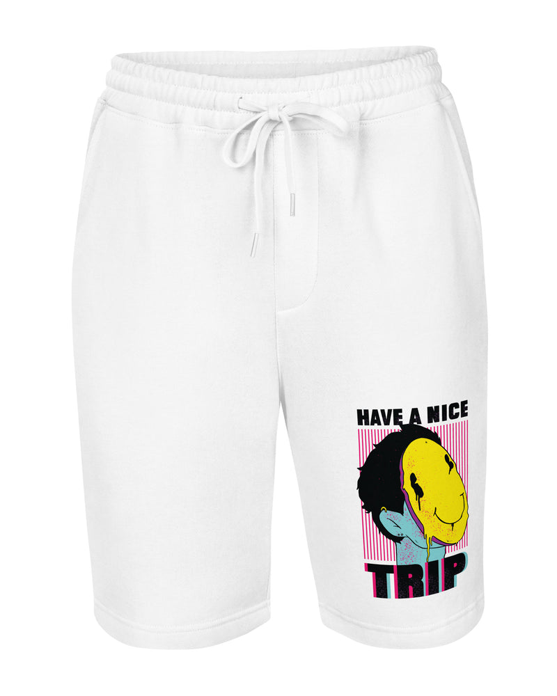 EG3BEATS HAVE A NICE TRIP Men's Fleece Shorts