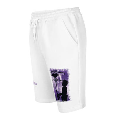 EG3BEATS ANIME SCI-FI Men's Fleece Shorts