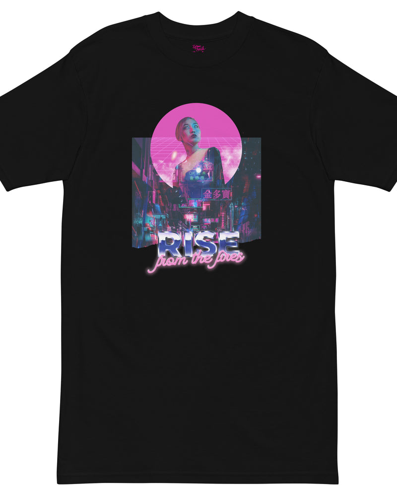 ETERNAL DIVINE APPAREL RISE FROM THE FIRE Men’s Premium Heavyweight T-Shirt