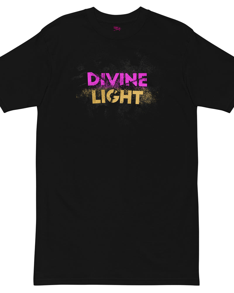 ETERNAL DIVINE APPAREL DIVINE LIGHT Men’s Premium Heavyweight T-Shirt