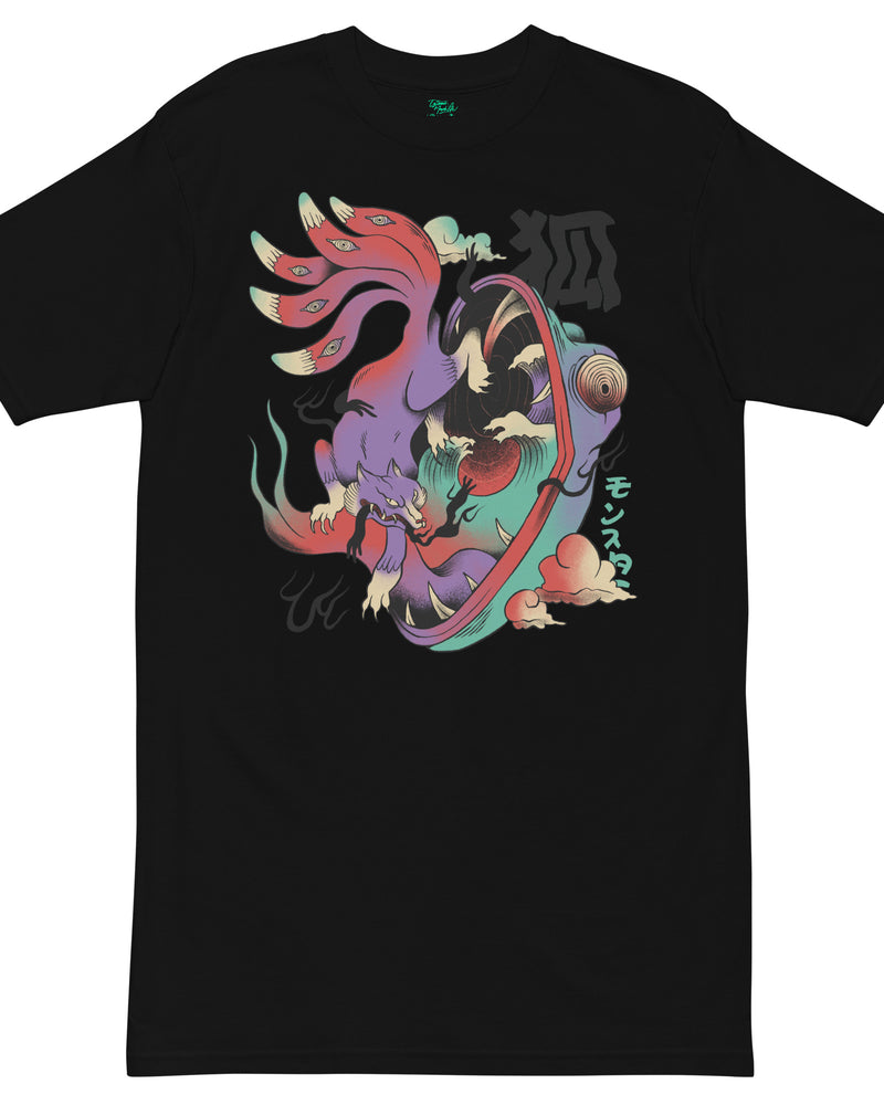 EG3BEATS FOX MONSTER Men’s Premium Heavyweight T-Shirt