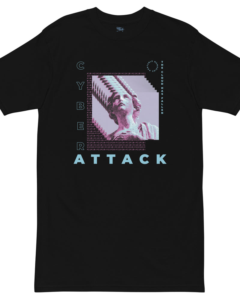 EG3BEATS CYBER ATTACK Men’s Premium Heavyweight T-Shirt