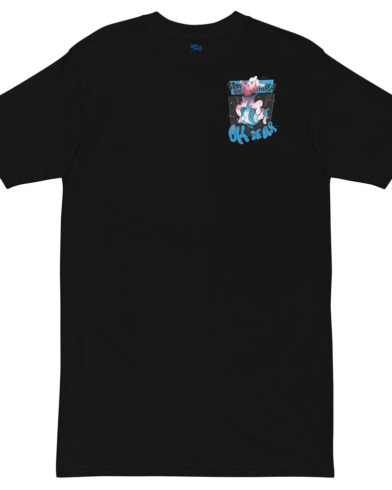EG3BEATS COME HERE FISHY Men’s Premium Heavyweight T-Shirt