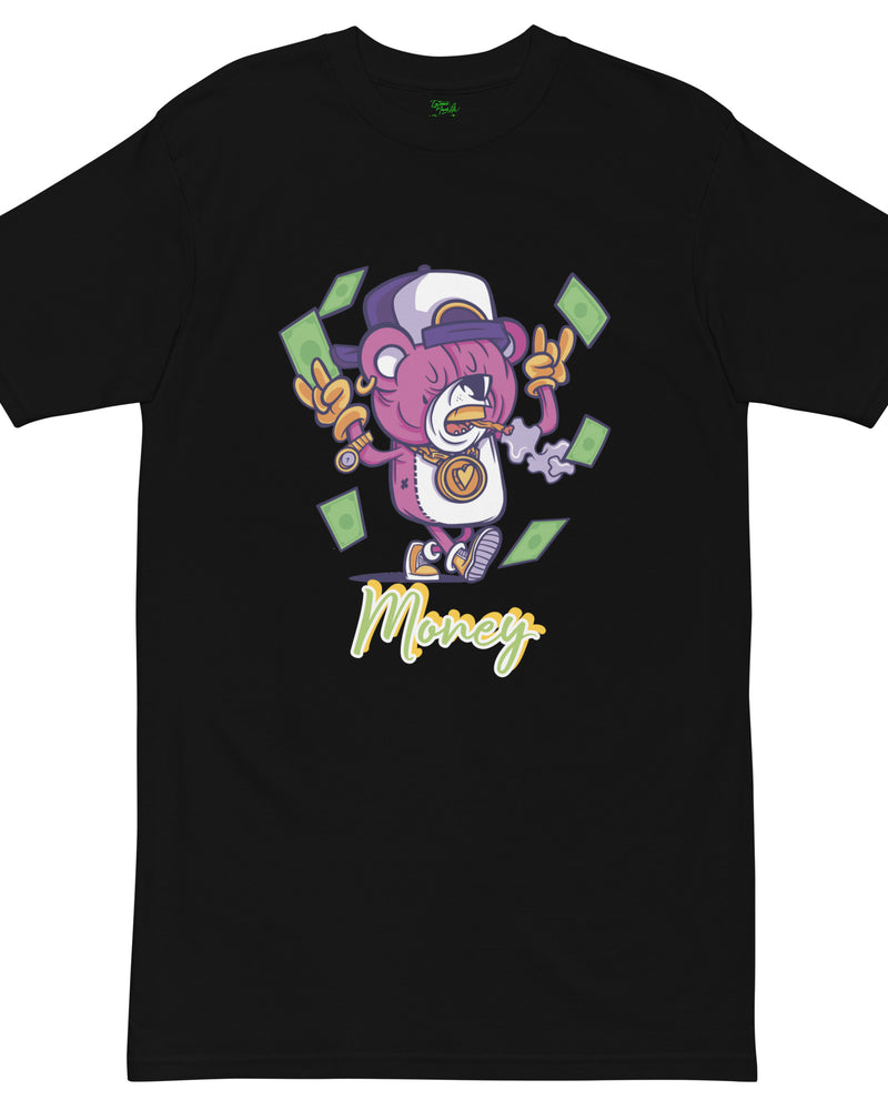 EG3BEATS CARTOON BEAR Men’s Premium Heavyweight T-Shirt