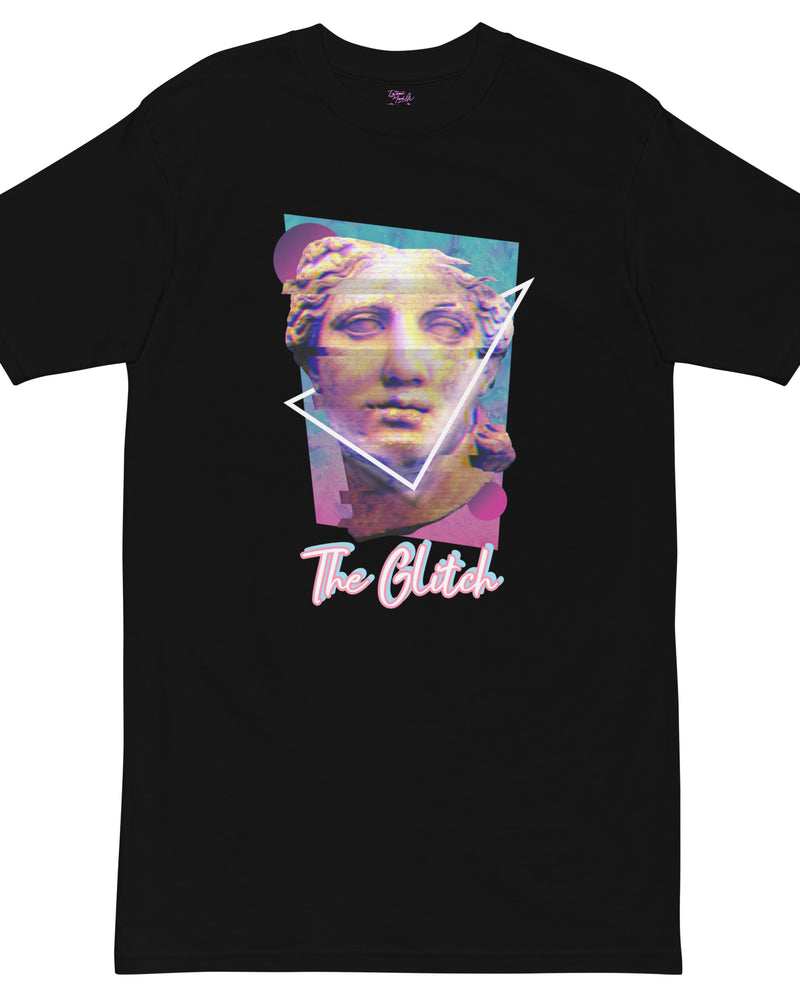 EG3BEATS THE GLITCH Men’s Premium Heavyweight T-Shirt