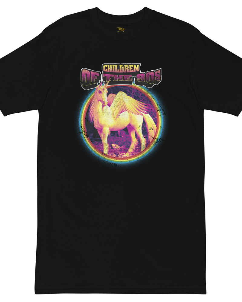 EG3BEATS CHILDREN OF THE 90'S Men’s Premium Heavyweight T-Shirt