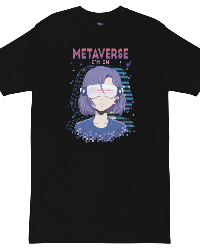 EG3BEATS METAVERSE Men’s Premium Heavyweight T-Shirt