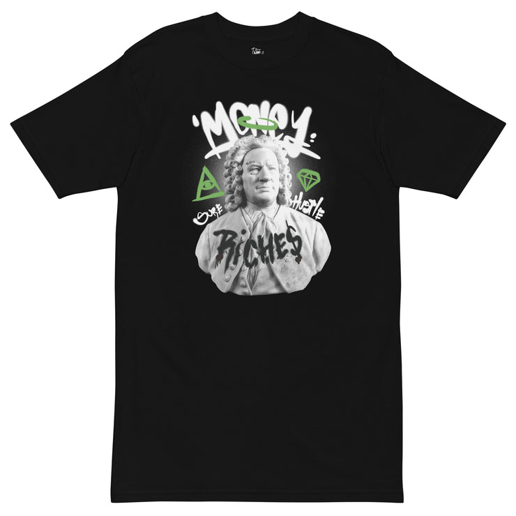 EG3BEATS MONEY RICHES Men’s Premium Heavyweight T-Shirt