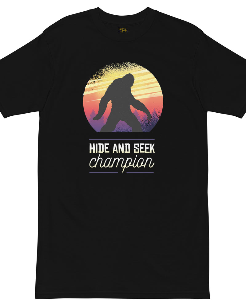 EG3BEATS HIDE AND SEEK Men’s Premium Heavyweight T-Shirt