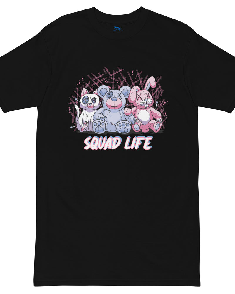 EG3BEATS SQUAD LIFE Men’s Premium Heavyweight T-Shirt