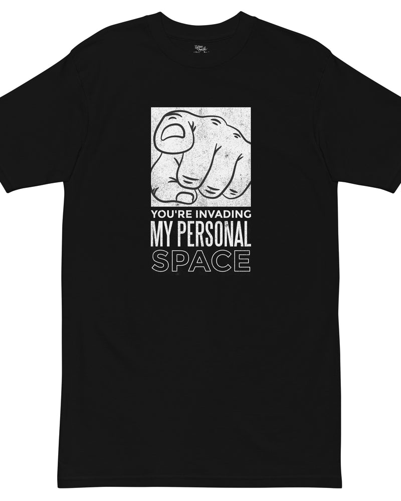 EG3BEATS MY PERSONAL SPACE Men’s Premium Heavyweight T-Shirt