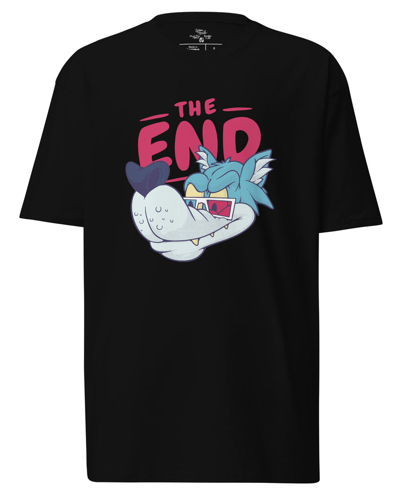 EG3BEATS THE END Men’s Premium Heavyweight T-Shirt