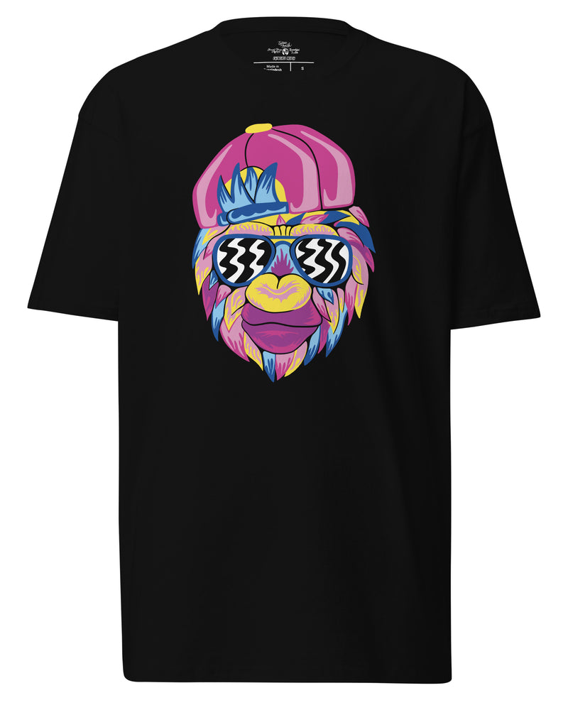 EG3BEATS GROOVY APE Men’s Premium Heavyweight T-Shirt