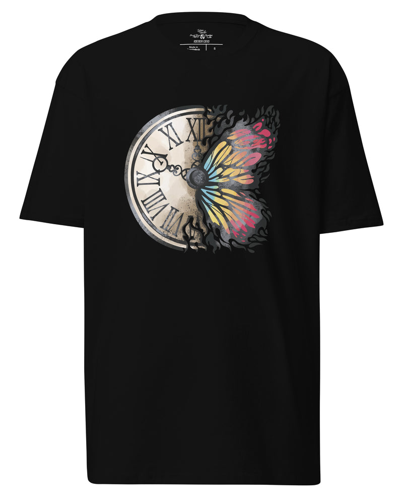 EG3BEATS SPLIT TIME Men’s Premium Heavyweight T-Shirt