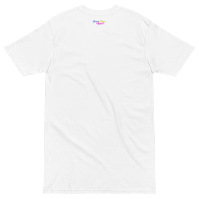 ETERNAL DIVINE APPAREL ASTRONAUT BALLOON Men’s Premium Heavyweight T-Shirt