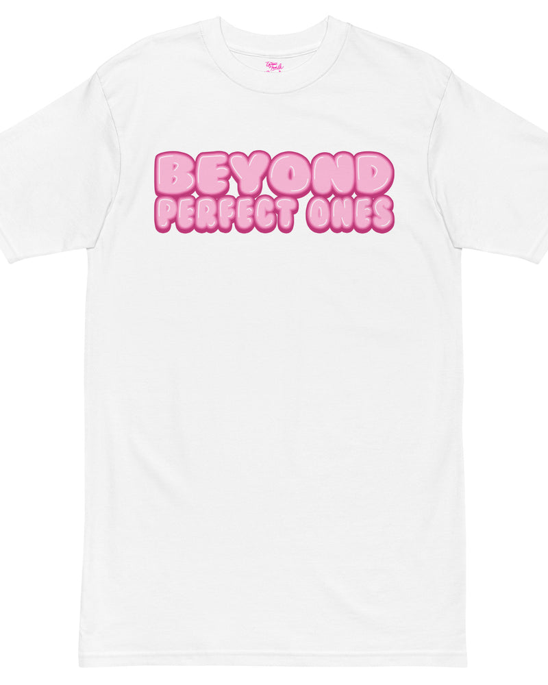 ETERNAL DIVINE APPAREL BEYOND PERFECT ONES Men’s Premium Heavyweight T-Shirt