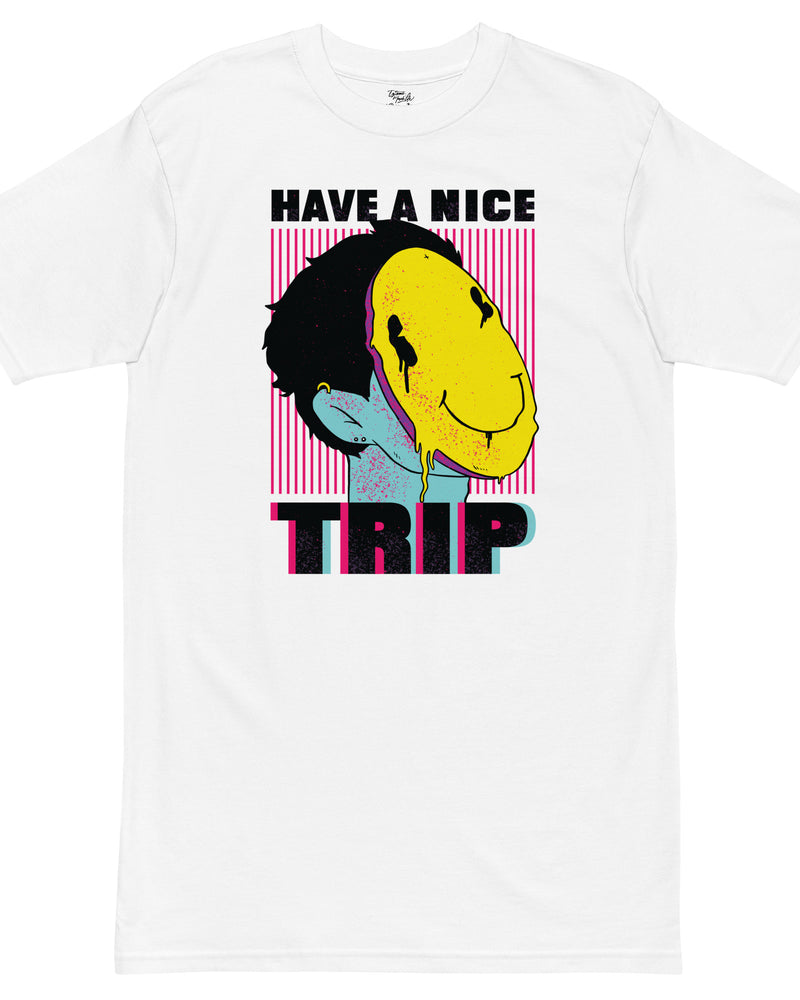EG3BEATS HAVE A NICE TRIP Men’s Premium Heavyweight T-Shirt