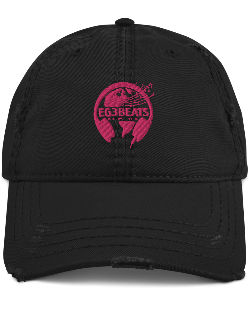 EG3BEATS DISTRESSED DAD HAT