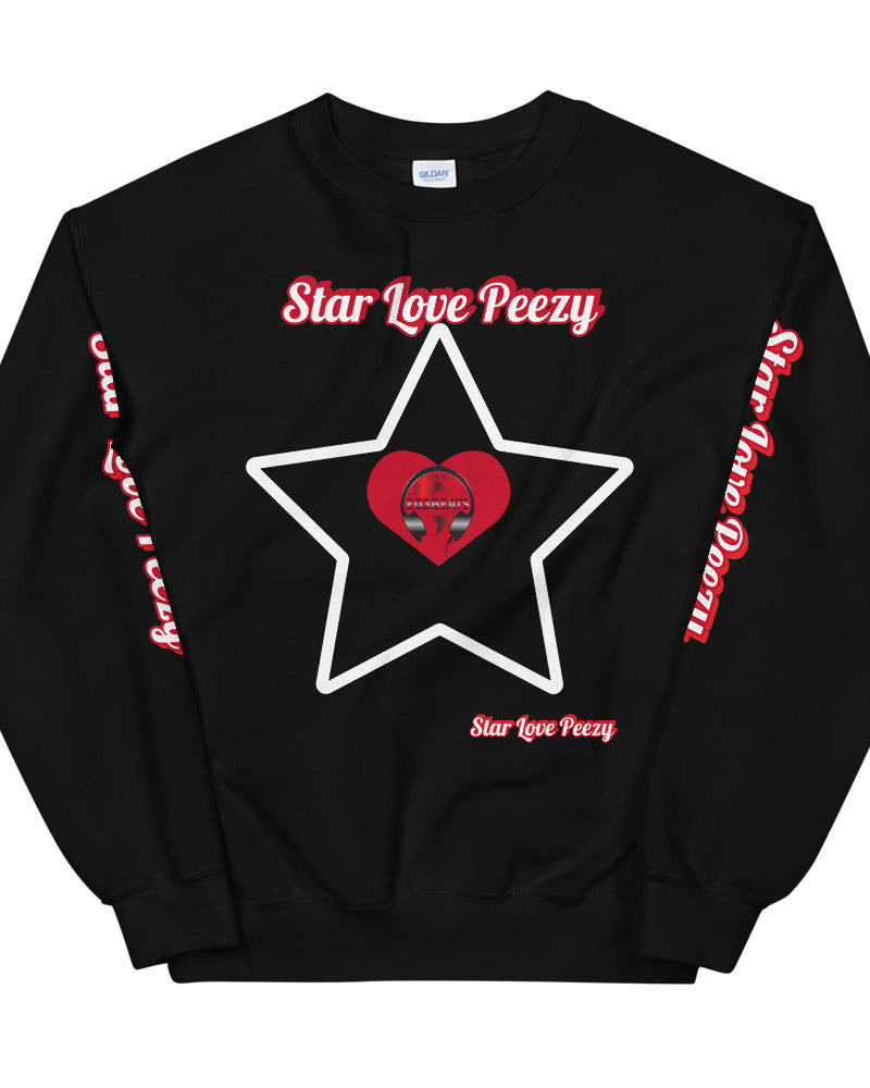 EG3BEATS STAR LOVE PEEZY UNISEX SWEATSHIRT