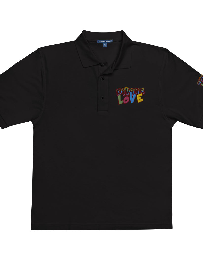 ETERNAL DIVINE APPAREL Love Men's Premium Polo