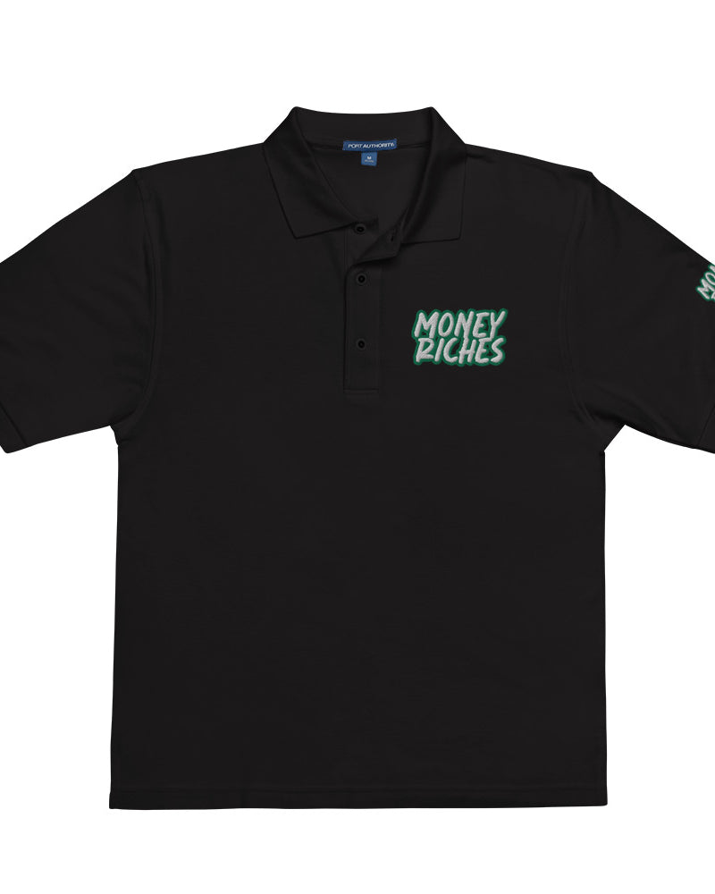EG3BEATS MONEY RICHES Men's Premium Polo