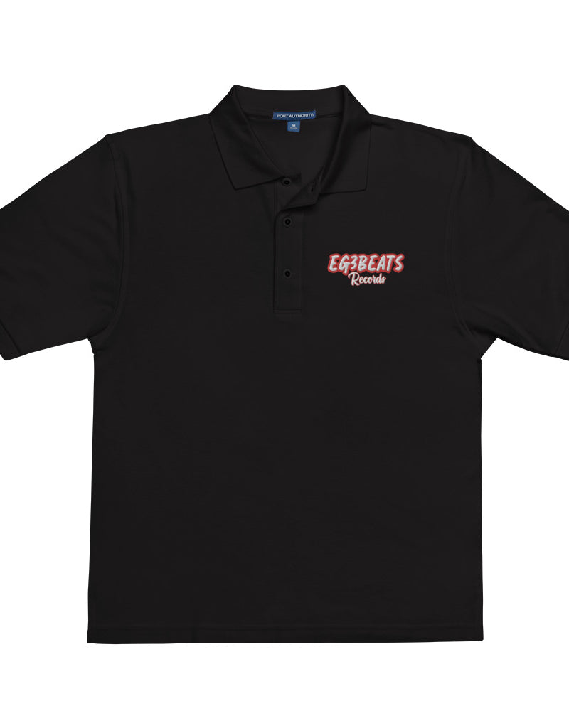 EG3BEATS RECORDS RED Men's Premium Polo