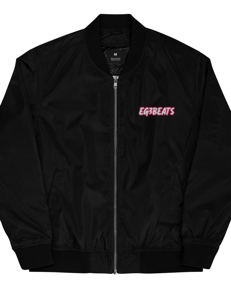 EG3BEATS PINK Premium Recycled Bomber Jacket