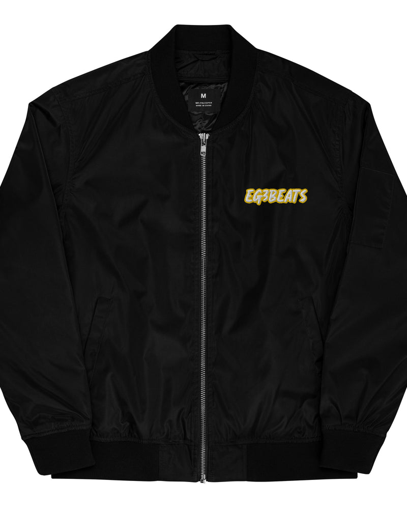 EG3BEATS GOLD Premium Recycled Bomber Jacket