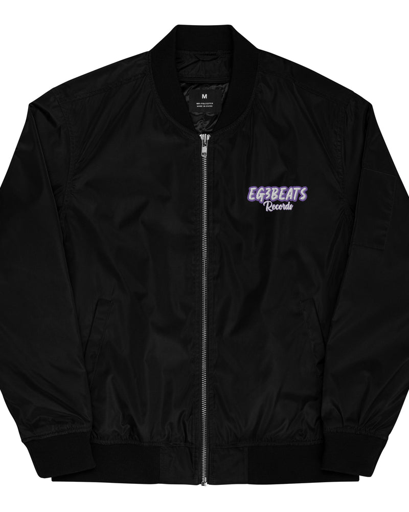 EG3BEATS RECORDS Premium Recycled Bomber Jacket