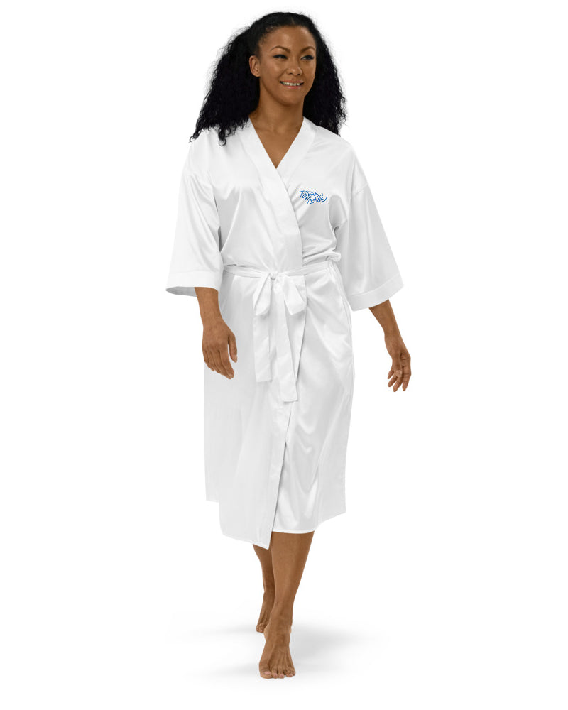 EG3BEATS MERCH LIFE Womens Satin Robe